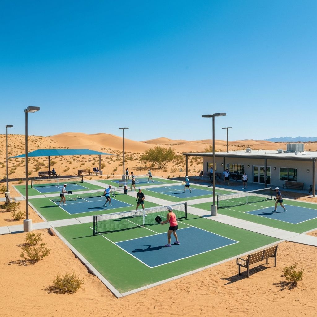 Saint Martin pickleball courts