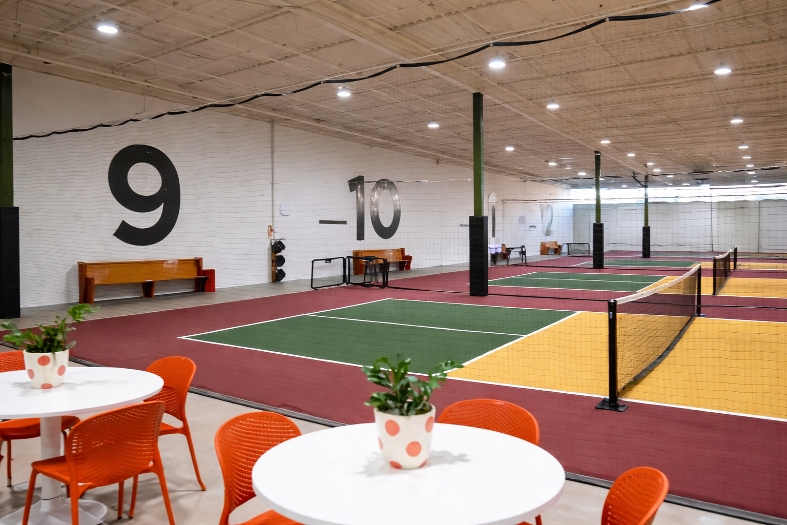 See the Camp Space at The Jar PickleBall Club